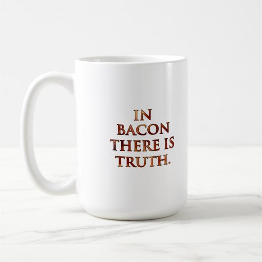 Voor Bacon Lovers Overal. Koffiemok (Links)