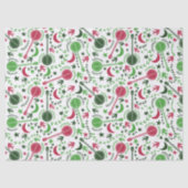 Voor Banjo-spelers is het kerstboomschilderpatroon Tissuepapier (Voorkant)