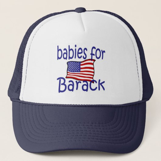 voor barack trucker pet (Voorkant)