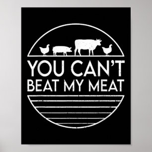 Voor barbecue grill & amp; vlees grillen fans & am poster