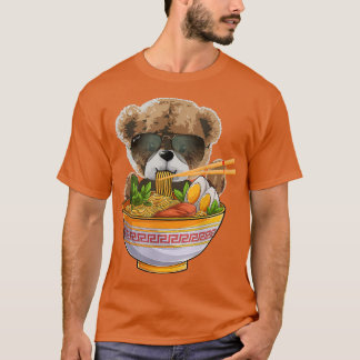 Voor Beer Lover & Japans eten, Cute Kawaii Ramen T-shirt