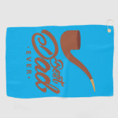 Voor! Beste pa Golf Towel op de cursus Golfhanddoek (Horizontaal)