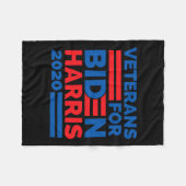 Voor Biden Harris 2020 Fleece Deken (Voorkant (Horizontaal))