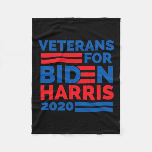 Voor Biden Harris 2020 Fleece Deken (Voorkant)