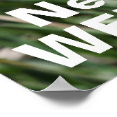 Voor bijen zijn onkruid nodig poster (Hoek)