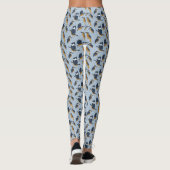Voor "Bird Lovers Cozy Kingfishers Pattered" Leggings (Achterkant)