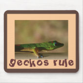 Voor blikken van gekko's muismat (Voorkant)