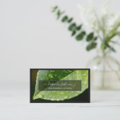 Voor bloemdeskundigen en professionele bloemisten  visitekaartje (Staand voorkant)