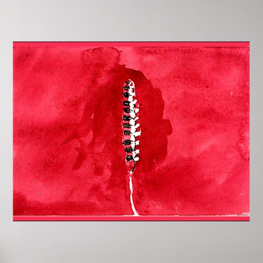 Voor bloemen en bomen, graan poster (Voorkant)