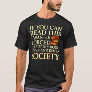 Voor boekenwurm Grappig Lees boeken Lover 1 T-shirt