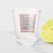 Voor Bonnie & Clyde - De Flapper Bank Robber Shot Glas (Achterkant)