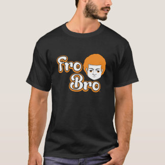Voor Bro Dark - Oranje en wit T-shirt