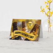 voor Broeder Bucket met bietthema op vaderdag Kaart (Gele Bloem)