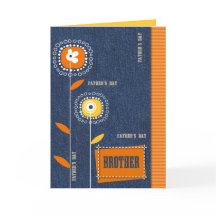 Voor Brother op Vaderdag. Denim Pattern