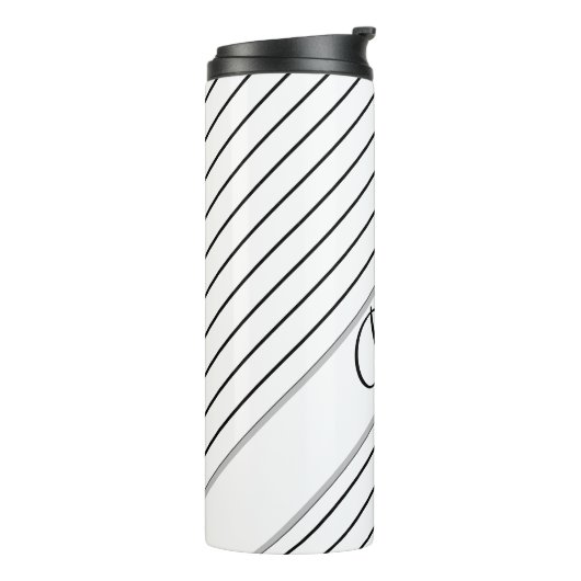 Voor bruiden Trouwdag Thermosbeker (Gedraaid links)