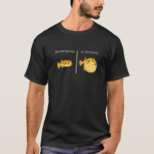 Voor Buffet Na Buffet Kogelvis Fugu T-shirt