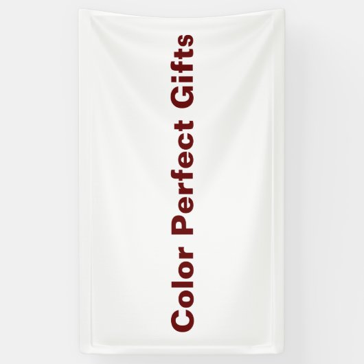 Voor buiten spandoek (Verticaal)