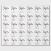 Voor cadeau van vastgoedklant cadeaupapier (Vlak)