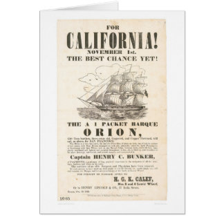 Voor Californië!.. 'Orion'-reclame (1281A)