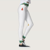 VOOR CHRISTMAS AFDRUKTE HOLLY-Leggings Leggings (Rechts)