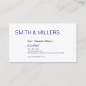 Voor consultants visitekaartje (Voorkant)