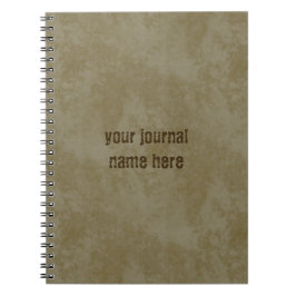 Voor creatieven Coffee Stain Textuurpatroon Notitieboek
