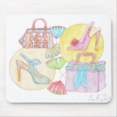 Voor dames mousepad muismat (Voorkant)