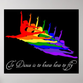 Voor Dance is het om te weten hoe u afdrukken/post Poster