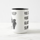 Voor dansers kunt u uw glazen schuifbalken behoude mok (Midden)