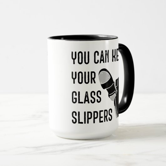 Voor dansers kunt u uw glazen schuifbalken behoude mok (Voorkant rechts)