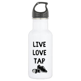 Voor dansers Live Love Tap Waterfles