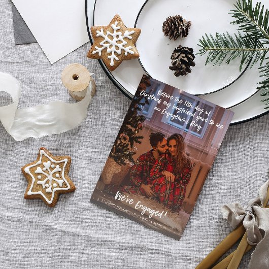 Voor de 12e kerstdag - We zijn verloofd foto