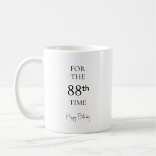 Voor de 88e keer Verjaardag Koffiemok
