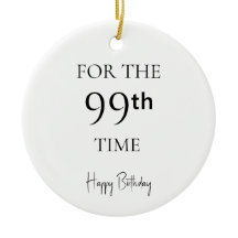 Voor de 99e keer Verjaardag