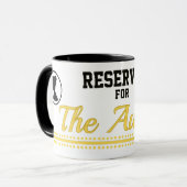 Voor de auteur  mok (Voorkant links)