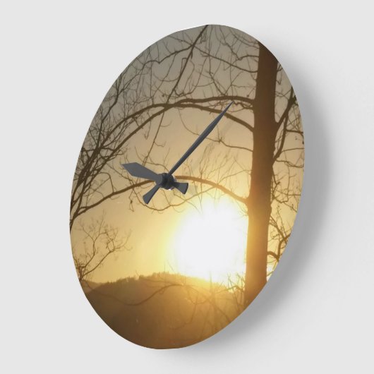 Voor de badkamer grote klok (Hoek)