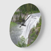 Voor de badkamer grote klok (Hoek)