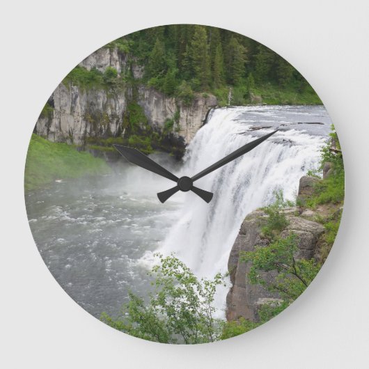 Voor de badkamer grote klok (Voorkant)