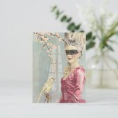 Voor de bal briefkaart (Staand voorkant)