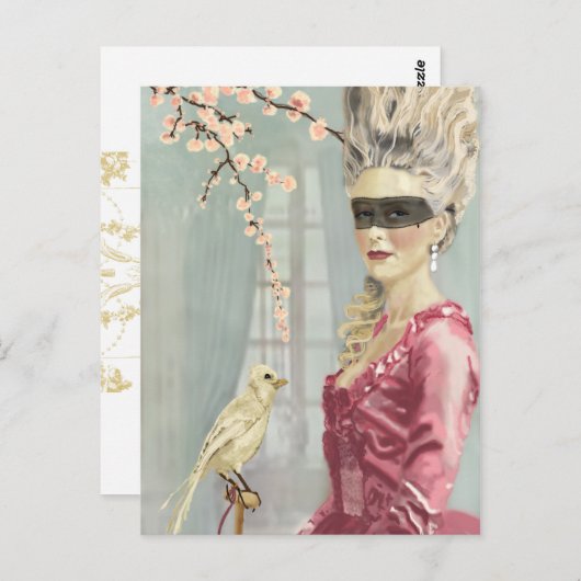 Voor de bal briefkaart (Voorkant / Achterkant)