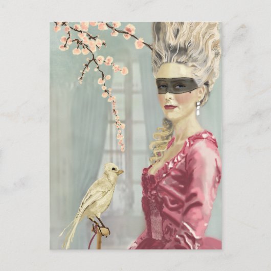 Voor de bal briefkaart (Voorkant)