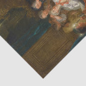 Voor de bal door Jean-Francois de Troy Tissuepapier (Detail)