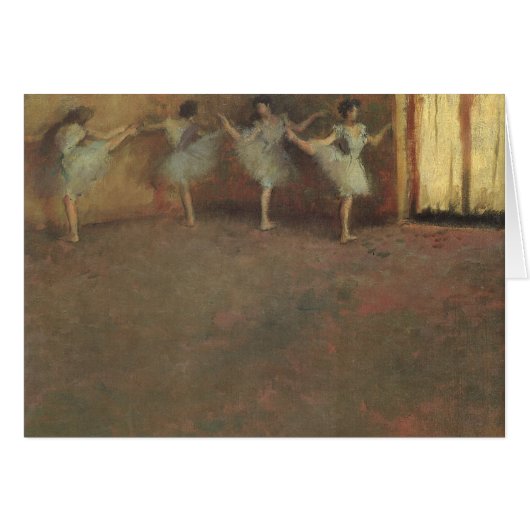Voor de ballet van Edgar Degas,  kunst (Voorkant Horizontaal)