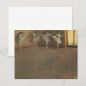 Voor de ballet van Edgar Degas,  kunst (Voorkant / Achterkant)