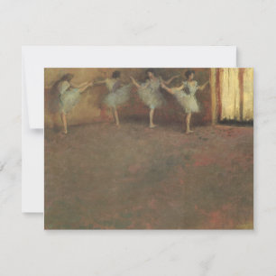 Voor de ballet van Edgar Degas, kunst