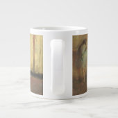 Voor de ballet van Edgar Degas,  kunst Grote Koffiekop (Achterkant)