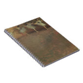 Voor de ballet van Edgar Degas, kunst Notitieboek (Rechterzijde)