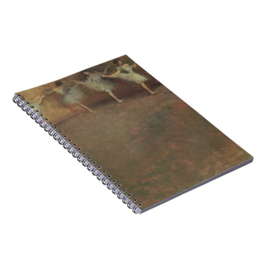 Voor de ballet van Edgar Degas,  kunst Notitieboek (Rechterzijde)