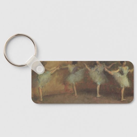 Voor de ballet van Edgar Degas,  kunst Sleutelhanger (Achterkant)