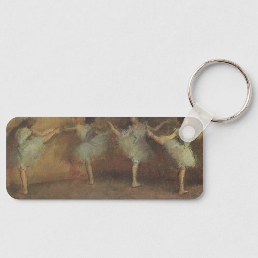 Voor de ballet van Edgar Degas, kunst Sleutelhanger (Voorkant)